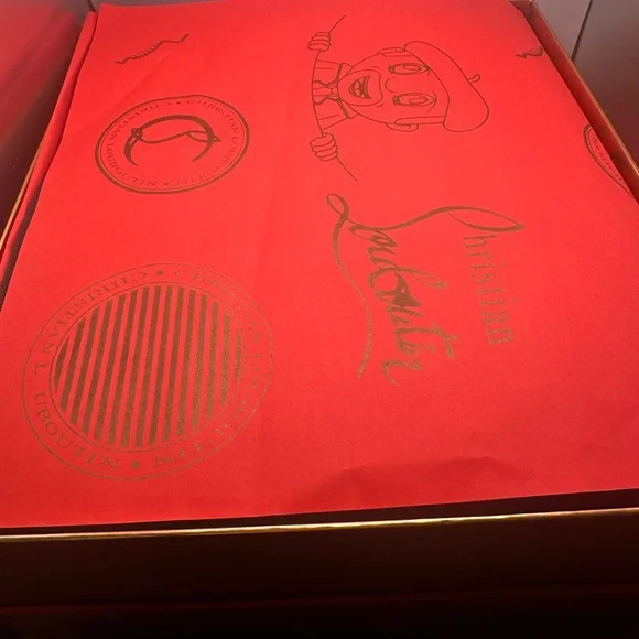 Christian Louboutin Black Patent Spiked Heels - Picture 9 of 10